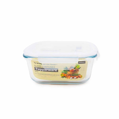 Tupperware Glass Food Container with Lid East & West Gen Trading LLC
